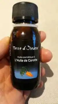 TERRE D'OLEANE - Huile cosmétique à l'huile de carotte