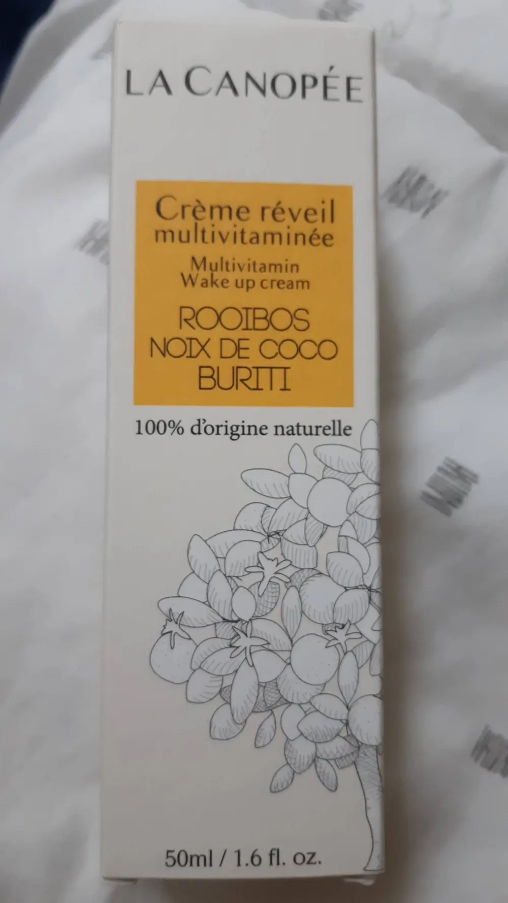 LA CANOPÉE - Rooibois noix de coco buriti - Crème réveil multivitaminée