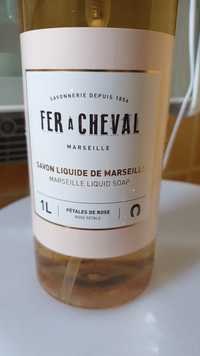 FER À CHEVAL - Pétales de rose - Savon liquide de Marseille