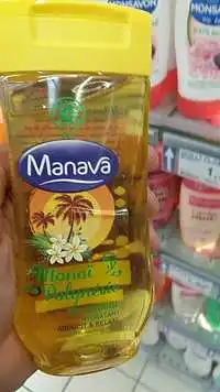 MARQUE REPÈRE - Manava monoï de polynésie gel douche Hydratant