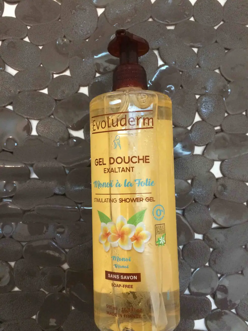 EVOLUDERM - Monoï à la folie - Gel douche exaltant