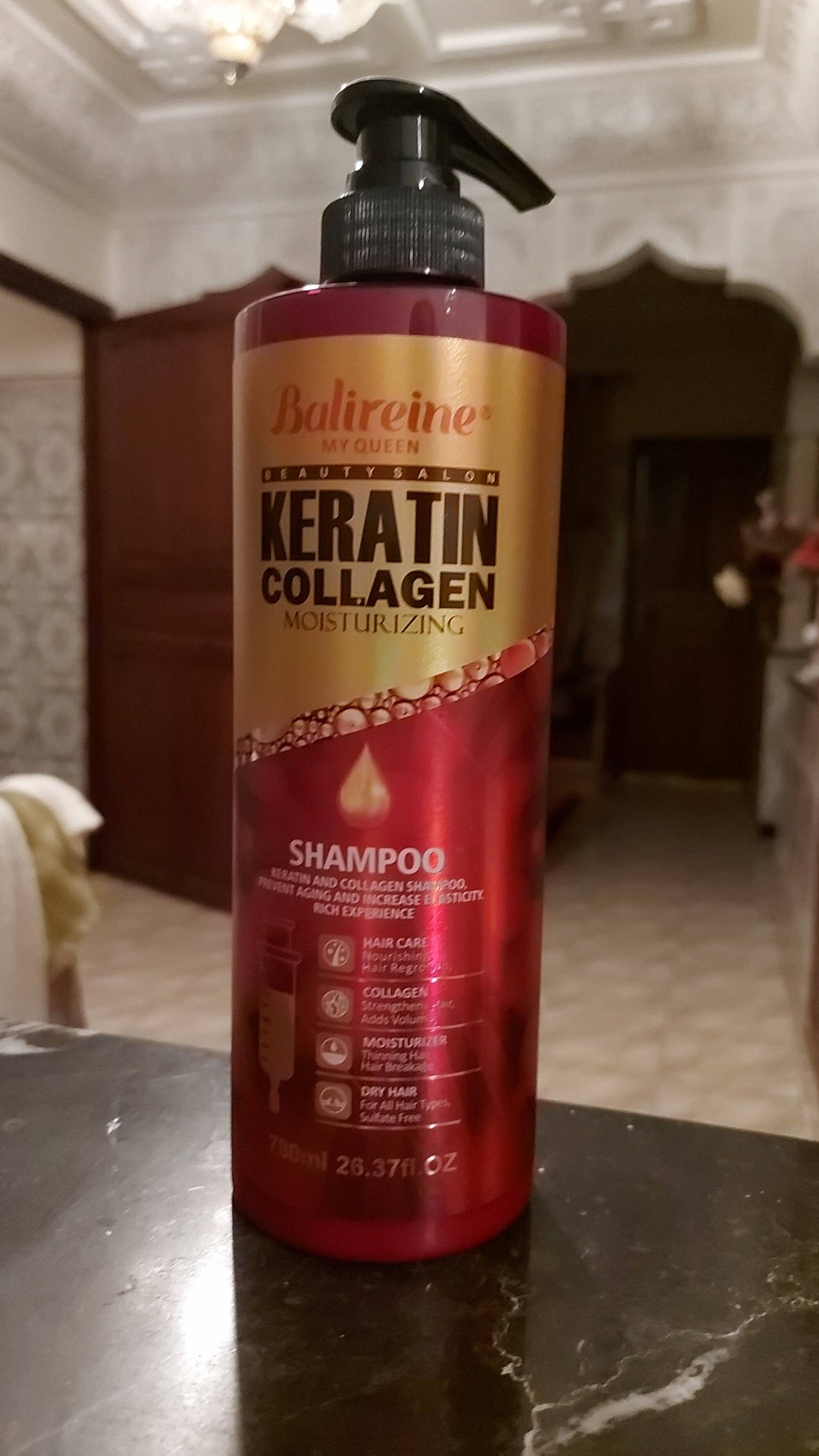 BALIREINE MY QUEEN - Keratin collagen moisturizing - Shampoo