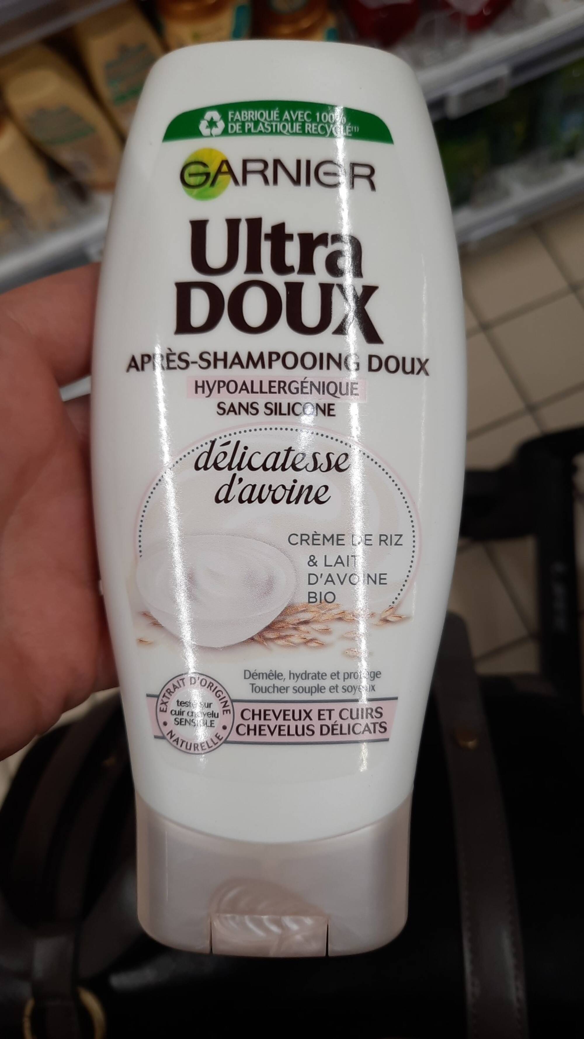 GARNIER - Ultra doux Délicatesse d'avoine - Après-shampooing doux