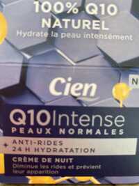 CIEN - Q10 Intense peaux normales - Crème de nuit