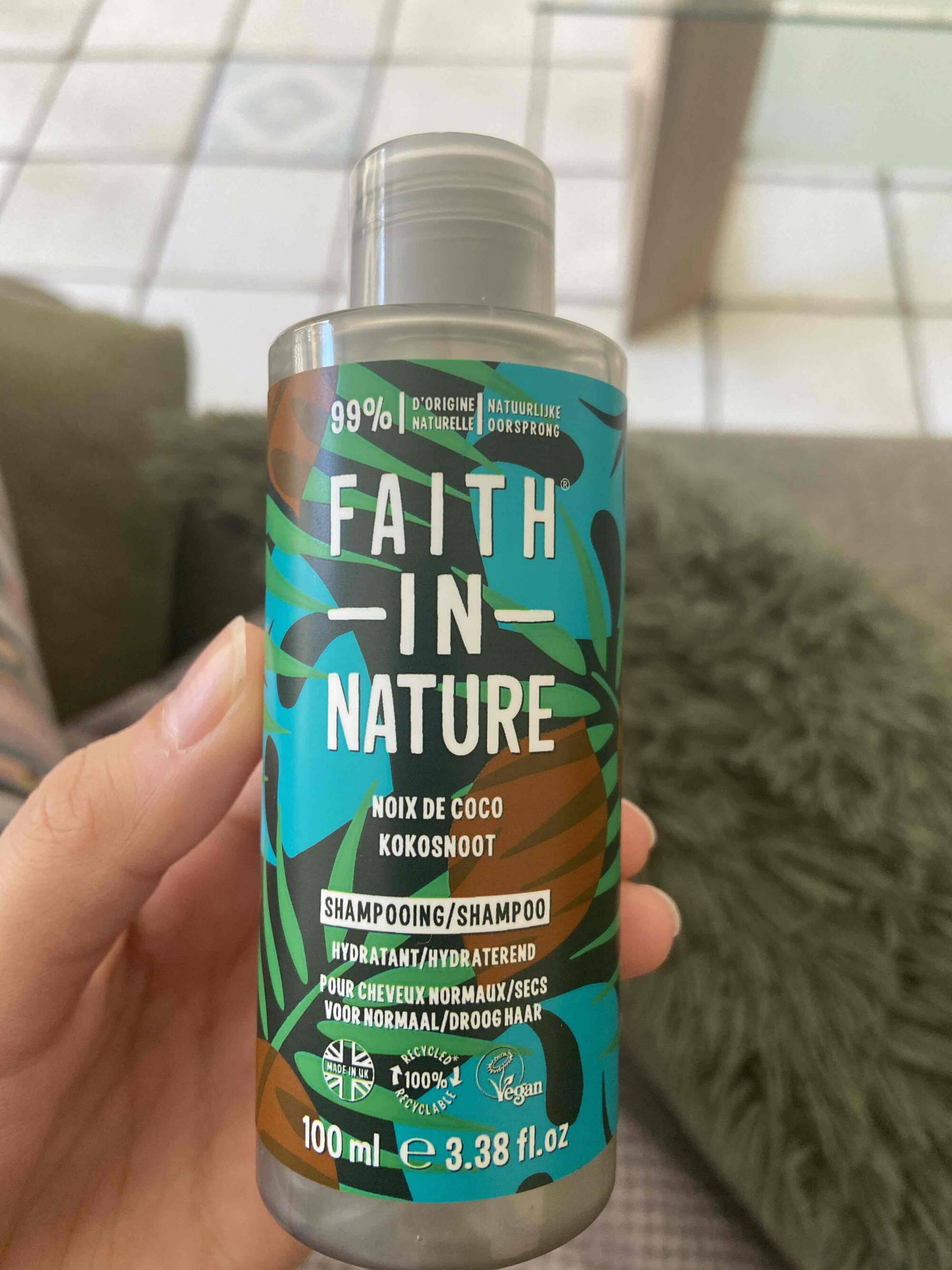 FAITH IN NATURE - Noix de coco - Shampoing hydratant 