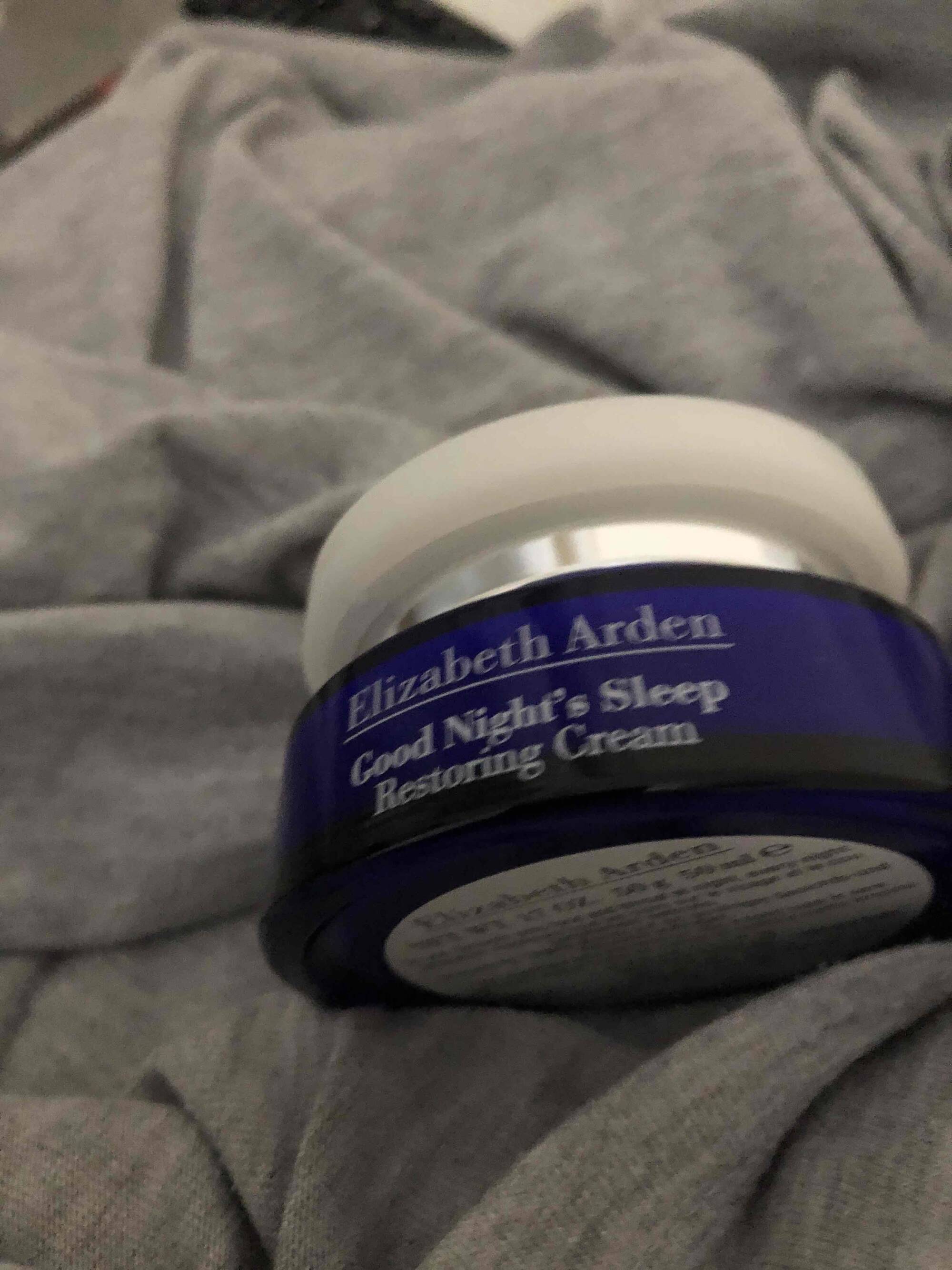 ELIZABETH ARDEN - Good night's sleep - Restoring cream
