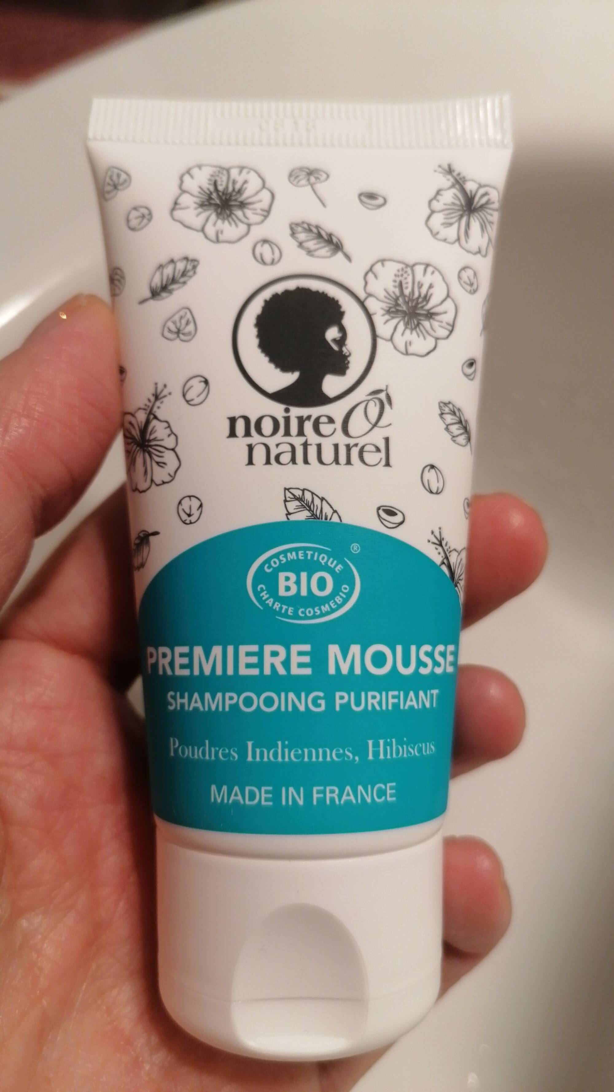 NOIRE Ô NATUREL - Premiere mousse - Shampooing purifiant 