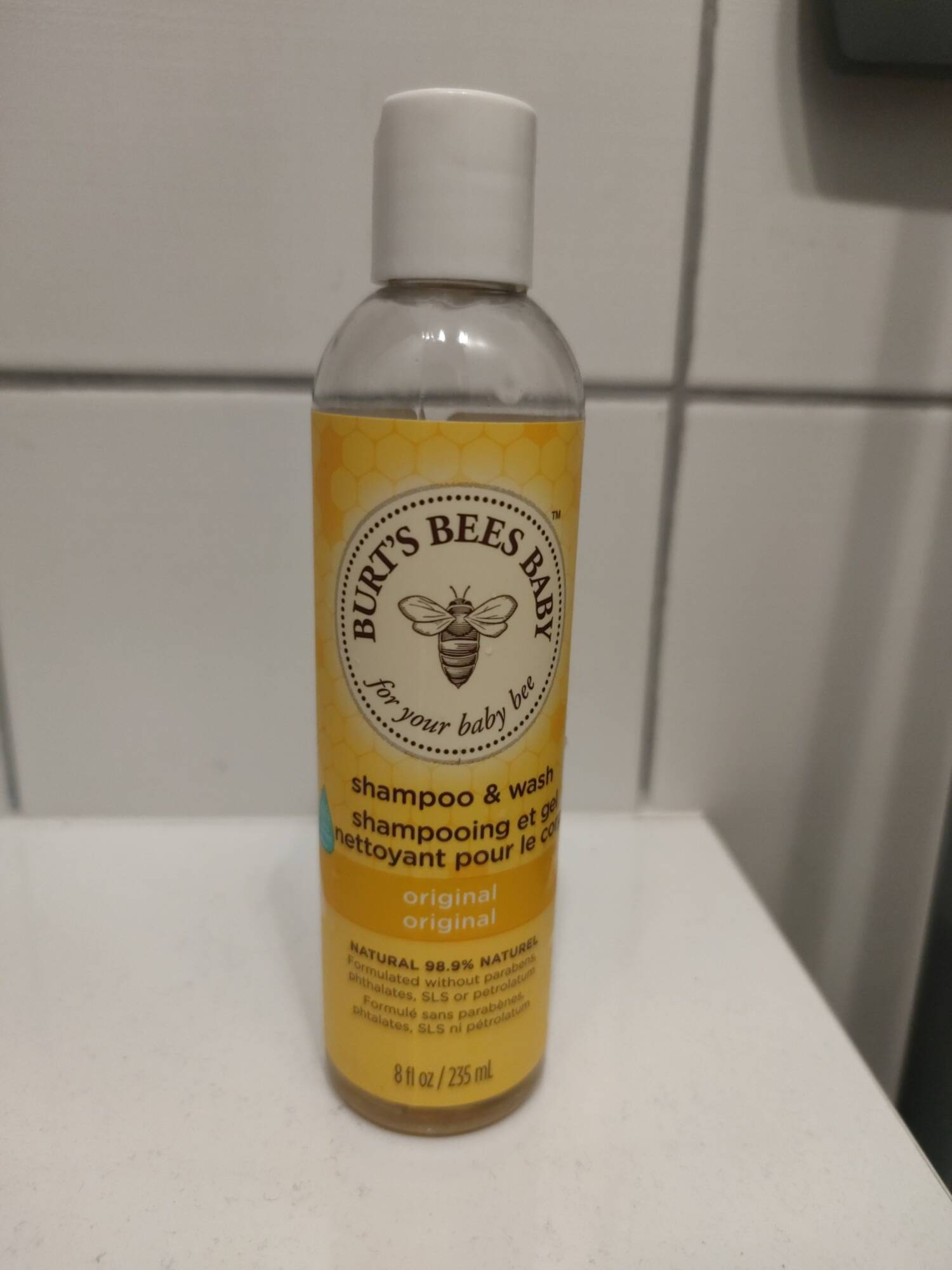 BURT'S BEES - Baby - Shampooing et gel nettoyant pour le corps