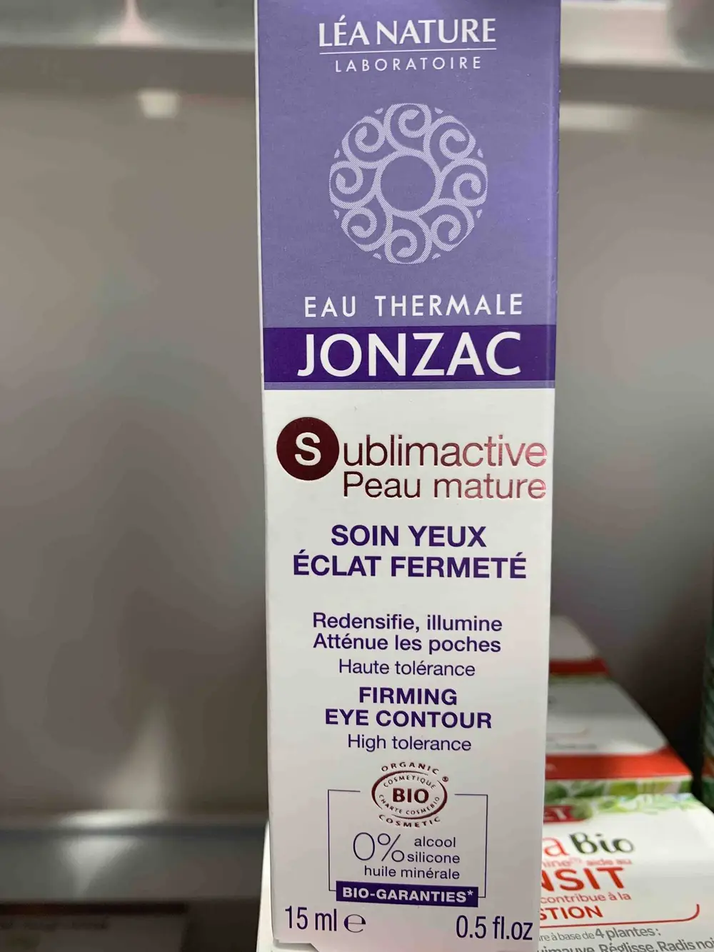 EAU THERMALE JONZAC - Sublimactive - Soin yeux éclat fermeté