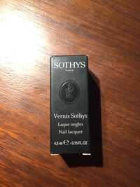 SOTHYS - Vernis Sothys - Laque ongles