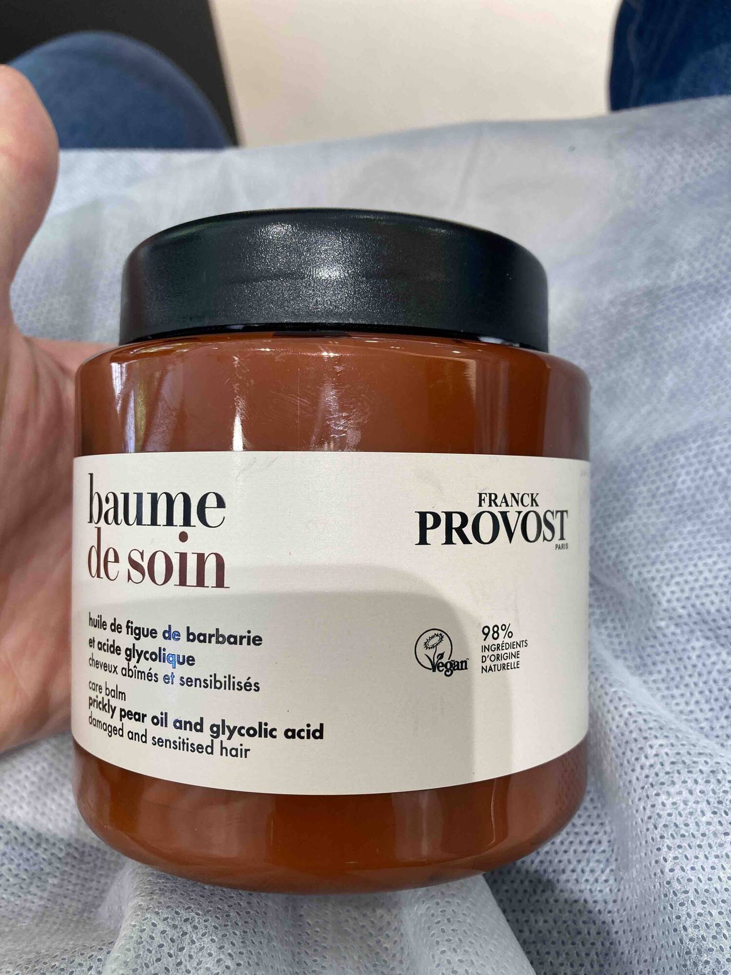 FRANCK PROVOST - Baume de soin huile de figue de barbarie et acide glycolique