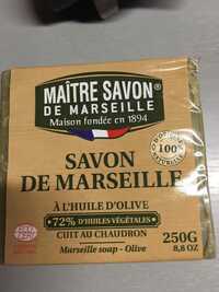 MAÎTRE SAVON DE MARSEILLE - Savon de Marseille à l'huile d'olive