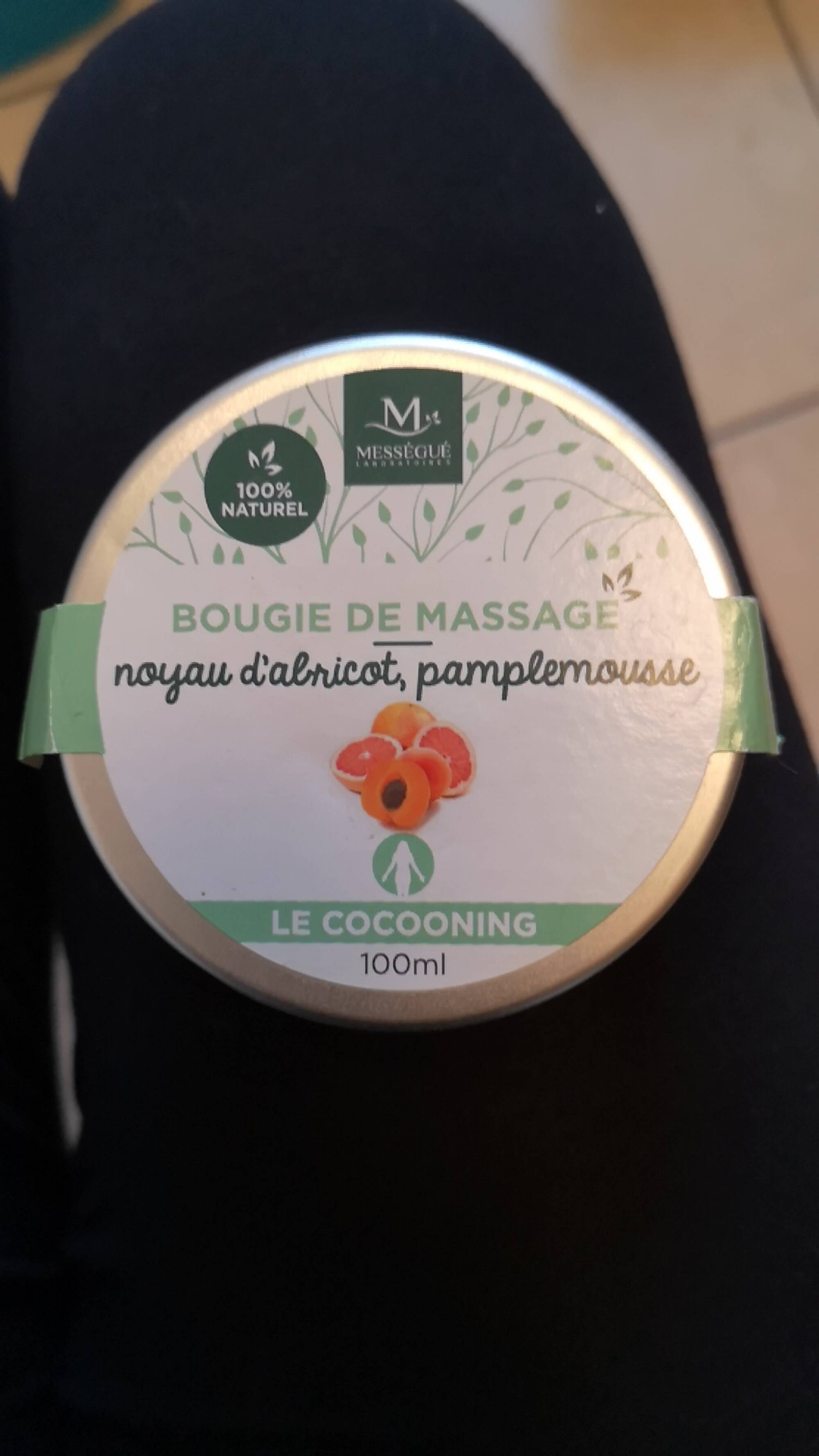 MESSÉGUÉ - Le cocooning - Bougie de massage 