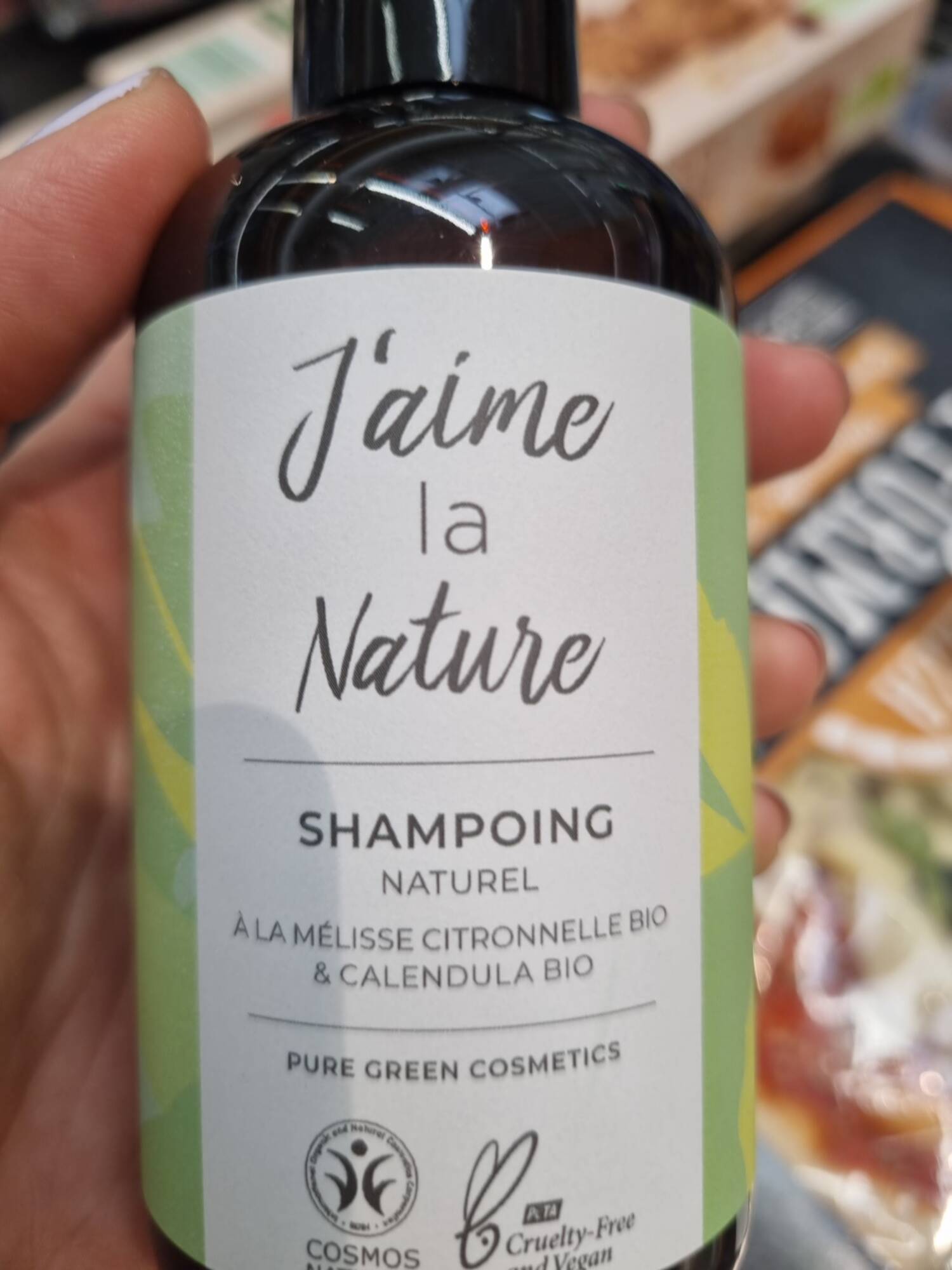 PURE GREEN COSMETICS - J'aime la nature - Shampoing naturel 