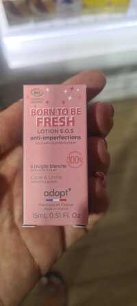 ADOPT' - Born to be fresh - Lotion s.o.s anti-imperfections