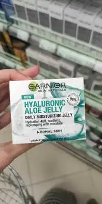 GARNIER - Skin naturals - Daily moisturizing Jelly New hyaluronic aloe