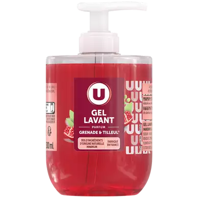 PRODUIT U - PRODUIT U U Gel lavant grenade tilleul 300ml