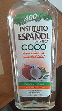 INSTITUTO ESPANOL - Coco aceite hidratante suavidad total