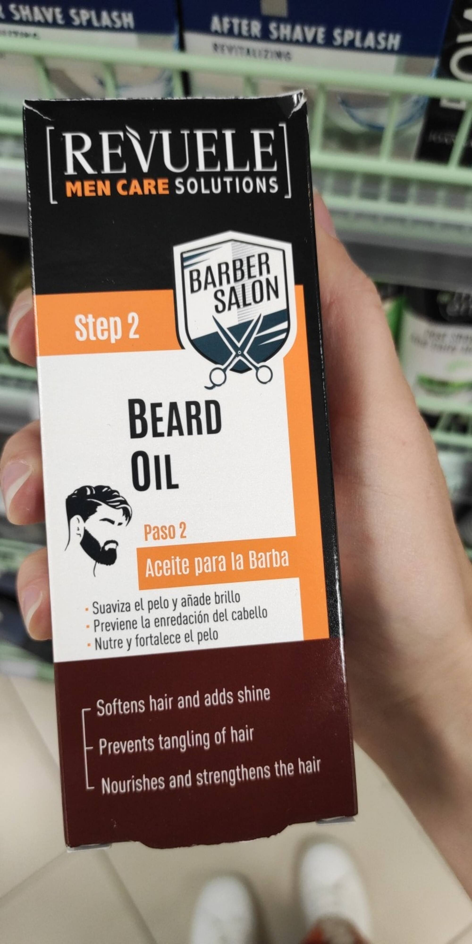 REVUELE - Men care solutions - Beard oil