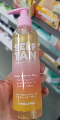 BEAUTYDEPT. - Self tan - Deep bronze glow shimmer gel