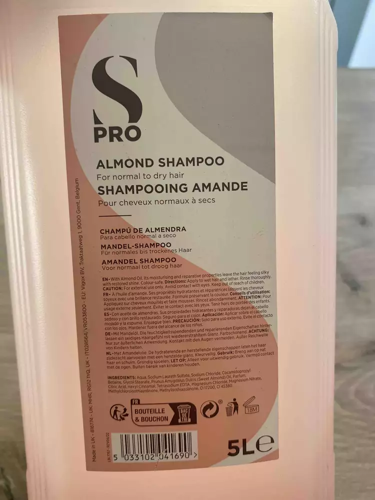 S PRO - Shampooing amande 