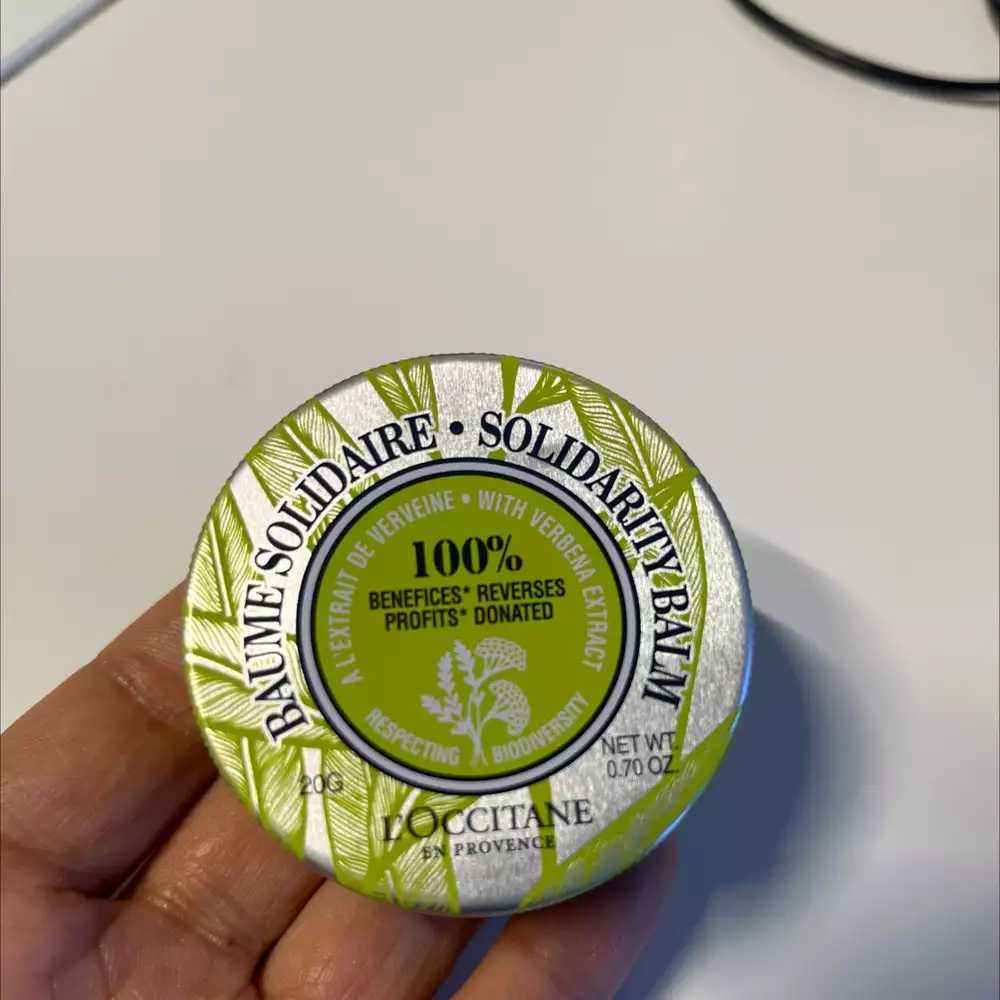 L'OCCITANE - Baume solidaire à l'extrait de verveine