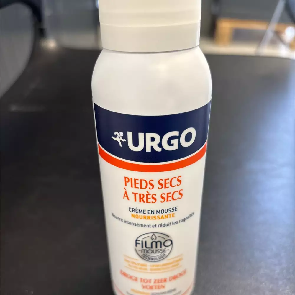 URGO - Pieds secs à très secs - Crème en mousse nourrissante