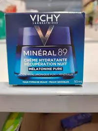 VICHY - Minéral 89 - Crème hydratante récupération nuit