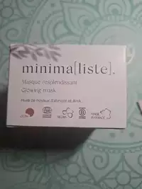 MINIMALISTE - Masque resplendissant 