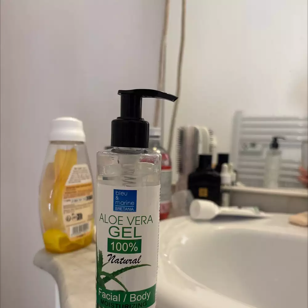 BLEU & MARINE BRETANIA - Aloe vera gel 100% naturel - Facial & body moisturizing