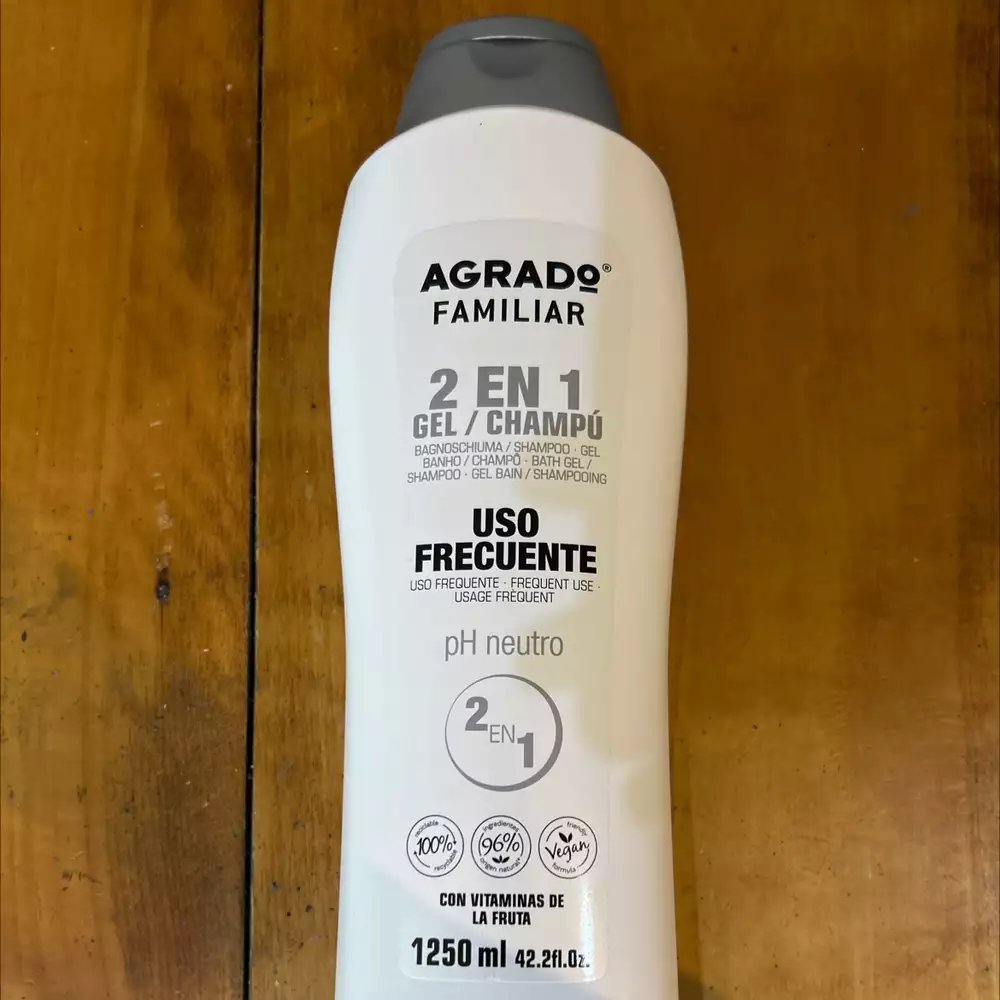 AGRADO - 2 en 1 Gel bain / shampoing