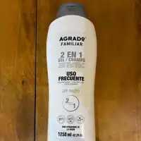 AGRADO - 2 en 1 Gel bain / shampoing