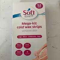 SOFT TOUCH - Mega kit cold wax strips 
