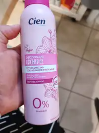 CIEN - Déodorant orchidée 0% aluminium