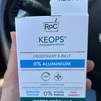 ROC - Keops - Déodorant à bille 0% aluminium