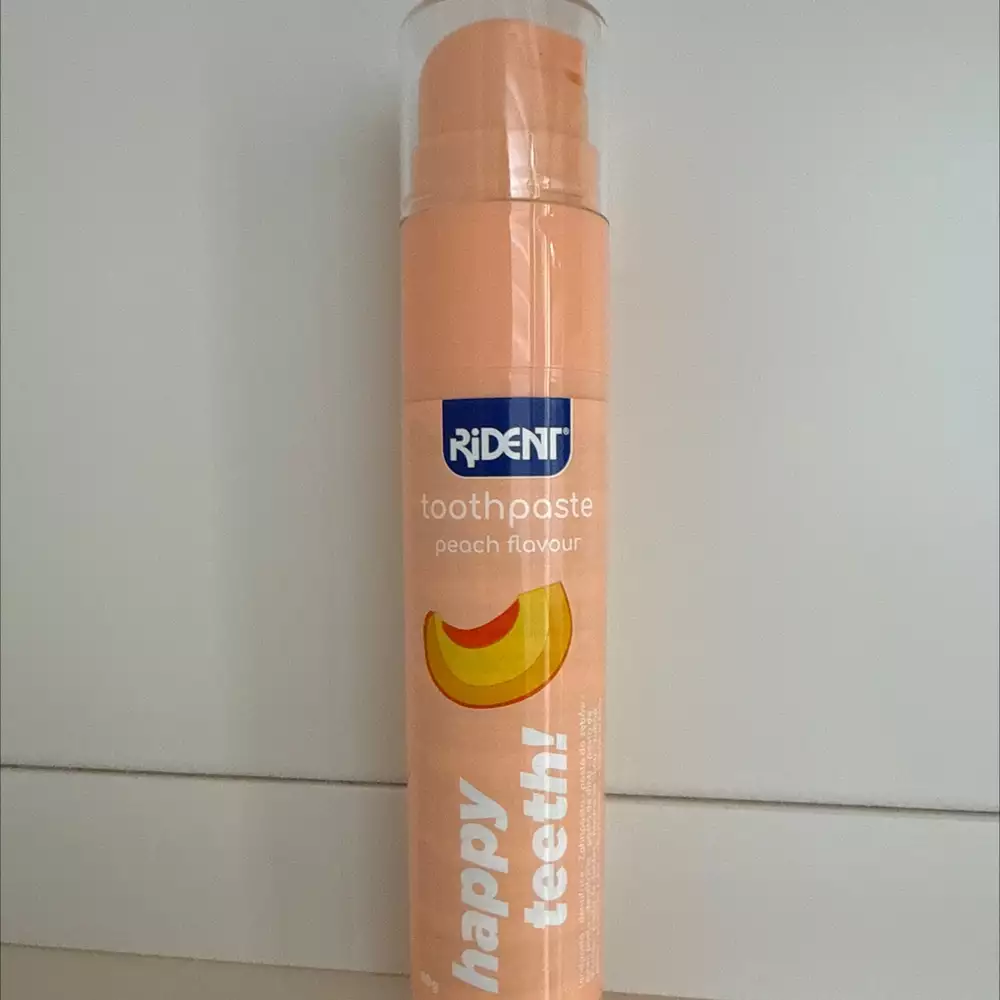 RIDENT - Peach flavour - Toothpaste