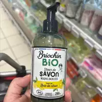 BRIOCHIN - Savon mains douces parfum zestes de citron