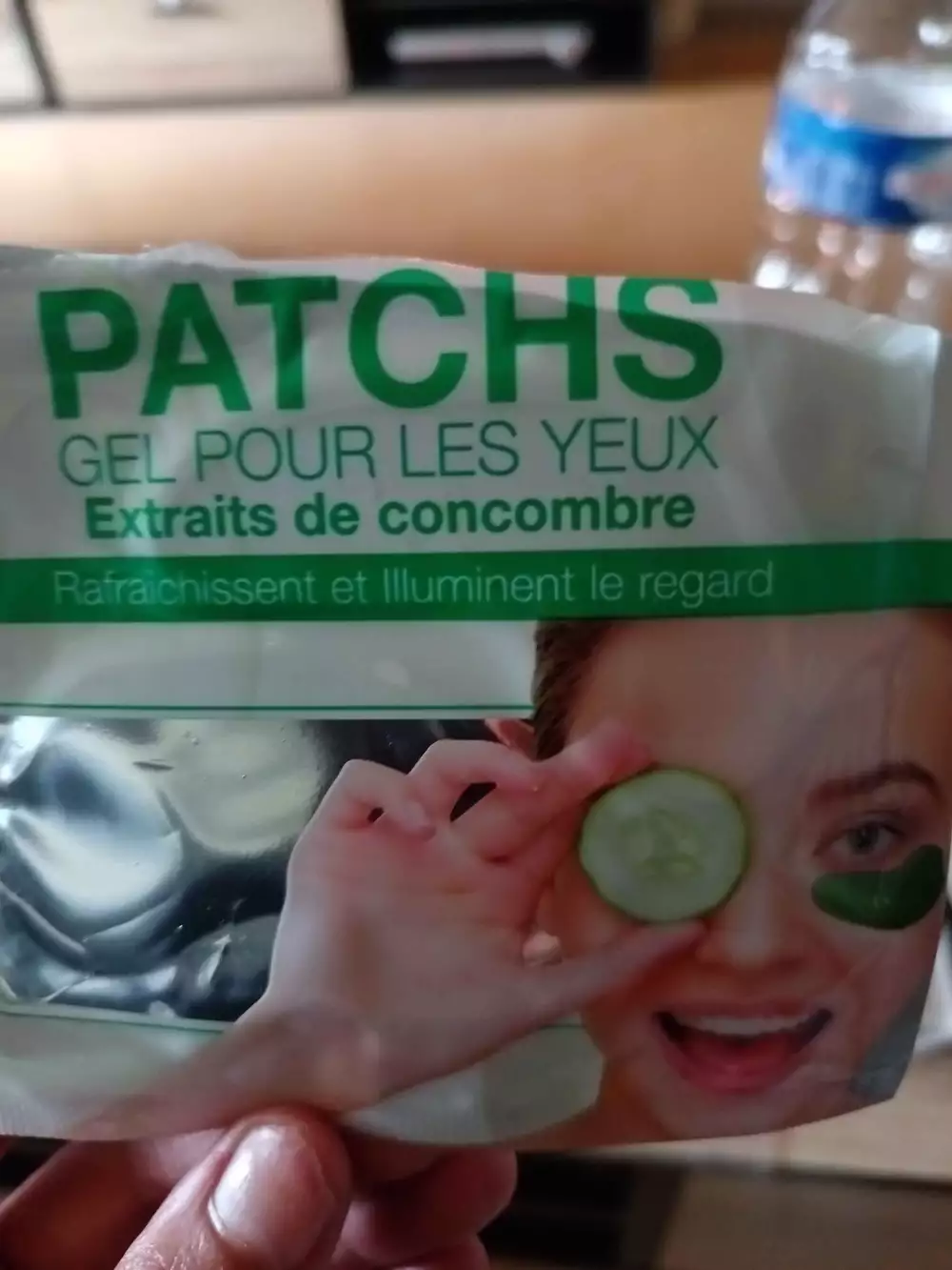 MODÉLITE - Patchs gel pour les yeux  cocombre
