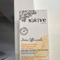 SAÈVE - Détox officinale - Sérum botanique
