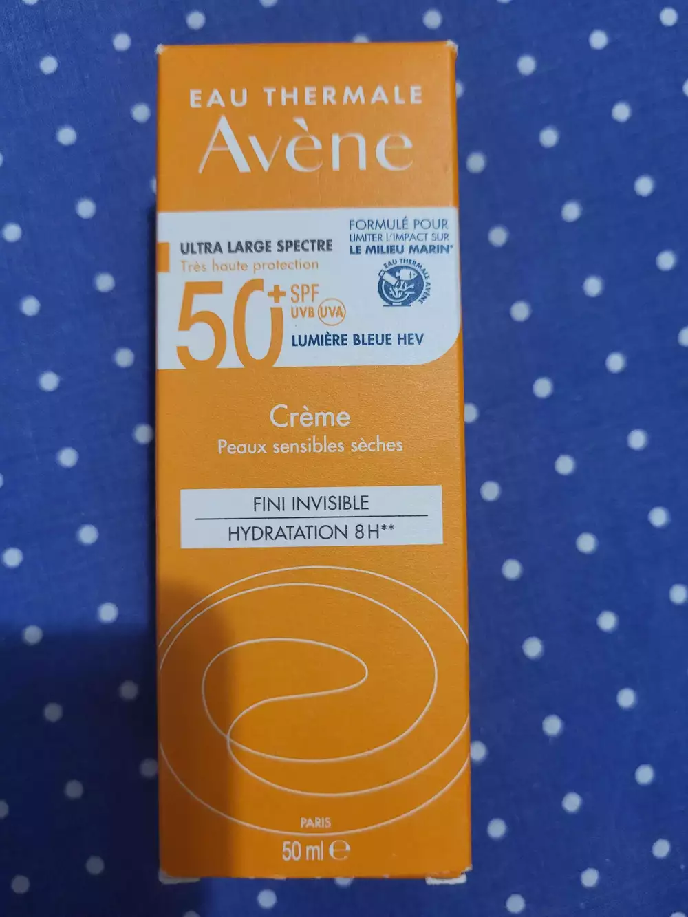 EAU THERMALE AVÈNE - Fini invisible - Crème peaux sensibles sèches SPF 50+