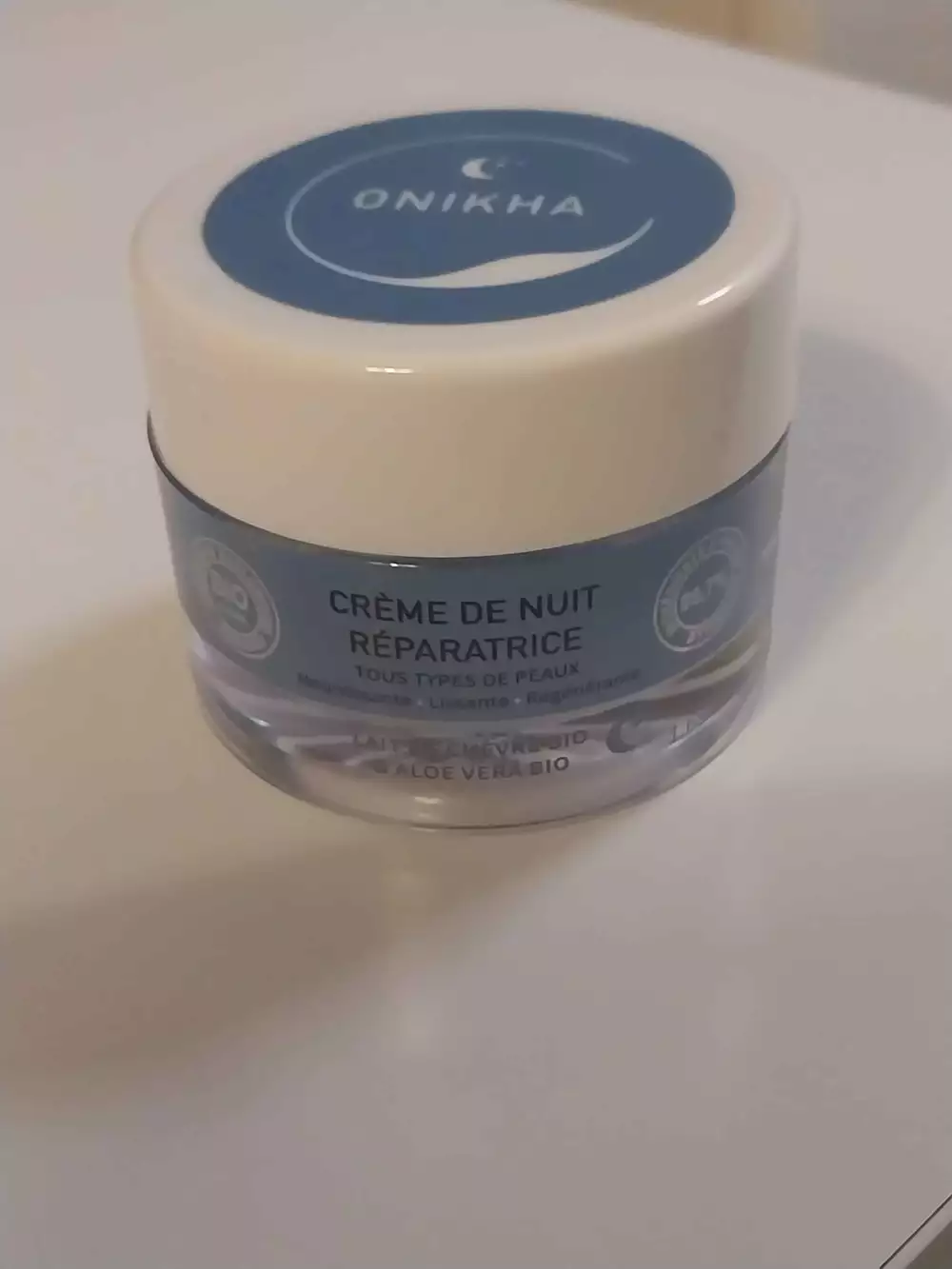 ONIKHA - Crème de nuit réparatrice au lait dr chèvre & aloe vera