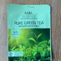 MBL - Pure green tea - intensive mask sheet