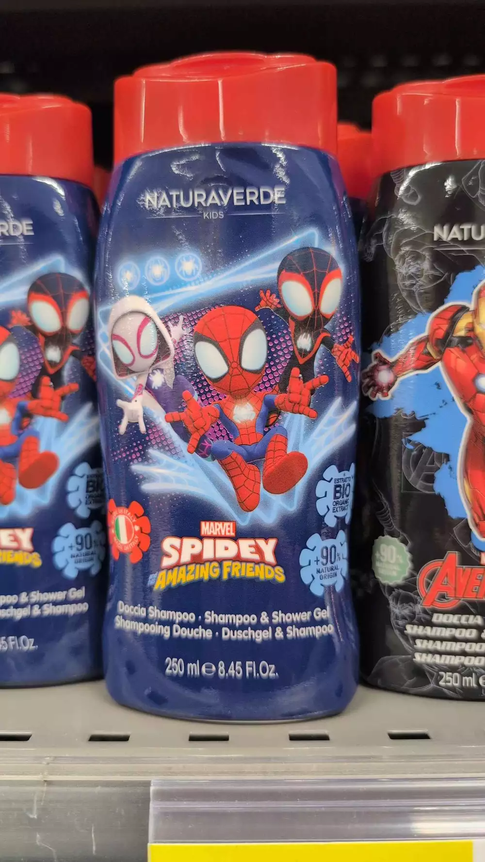 NATURAVERDE - Spidey amazing friends - Shampooing douche
