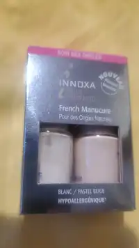INNOXA - French manicure pour les ongles naturels blanc / pastel beige