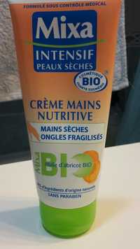 MIXA - Intensif peaux sèches - Crème mains nutritive bio