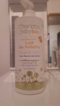 CHARLOTTE BABY BIO - Lait de toilette visage et corps