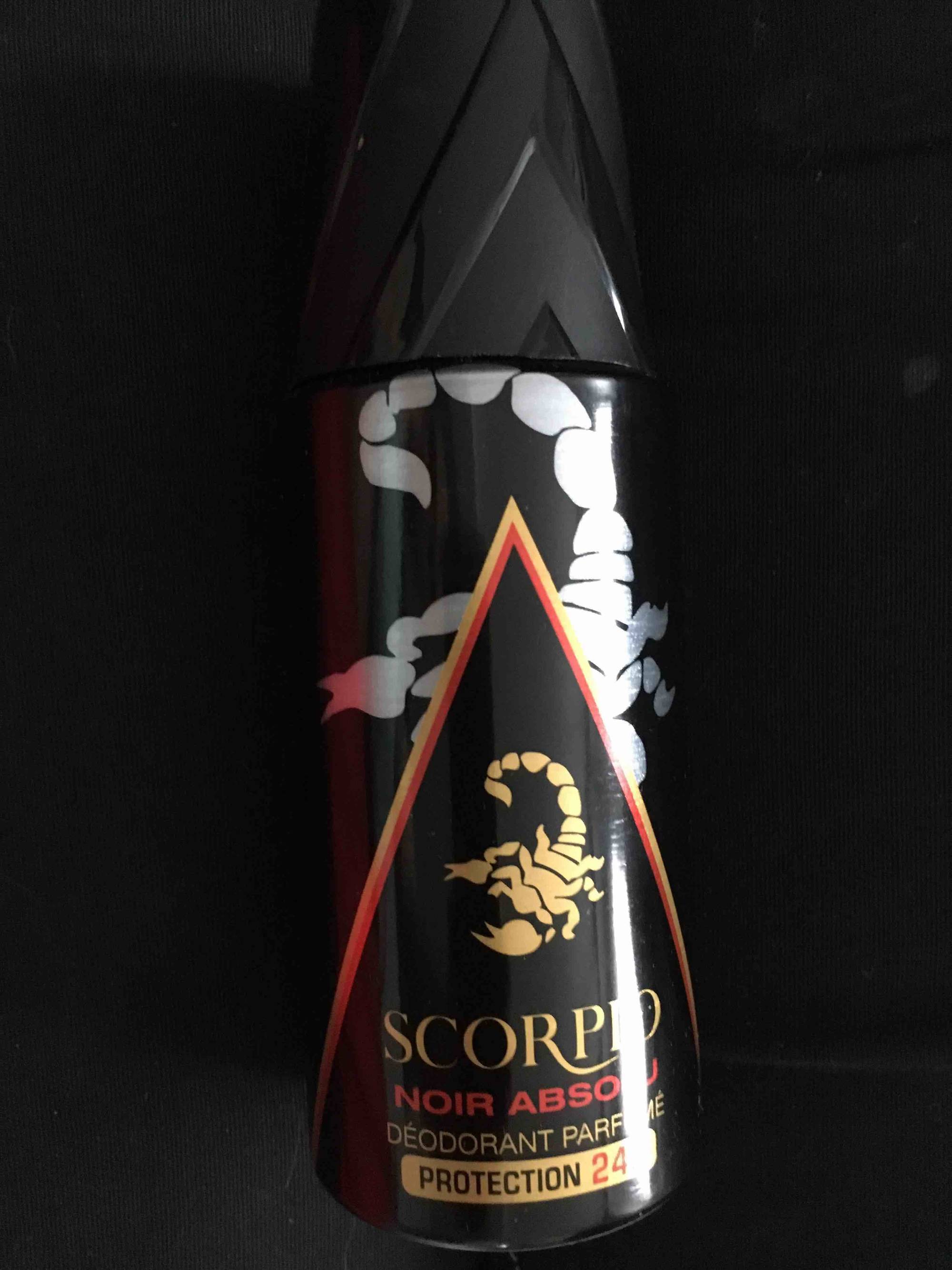 SCORPIO - Noir absolu - Déodorant parfumé