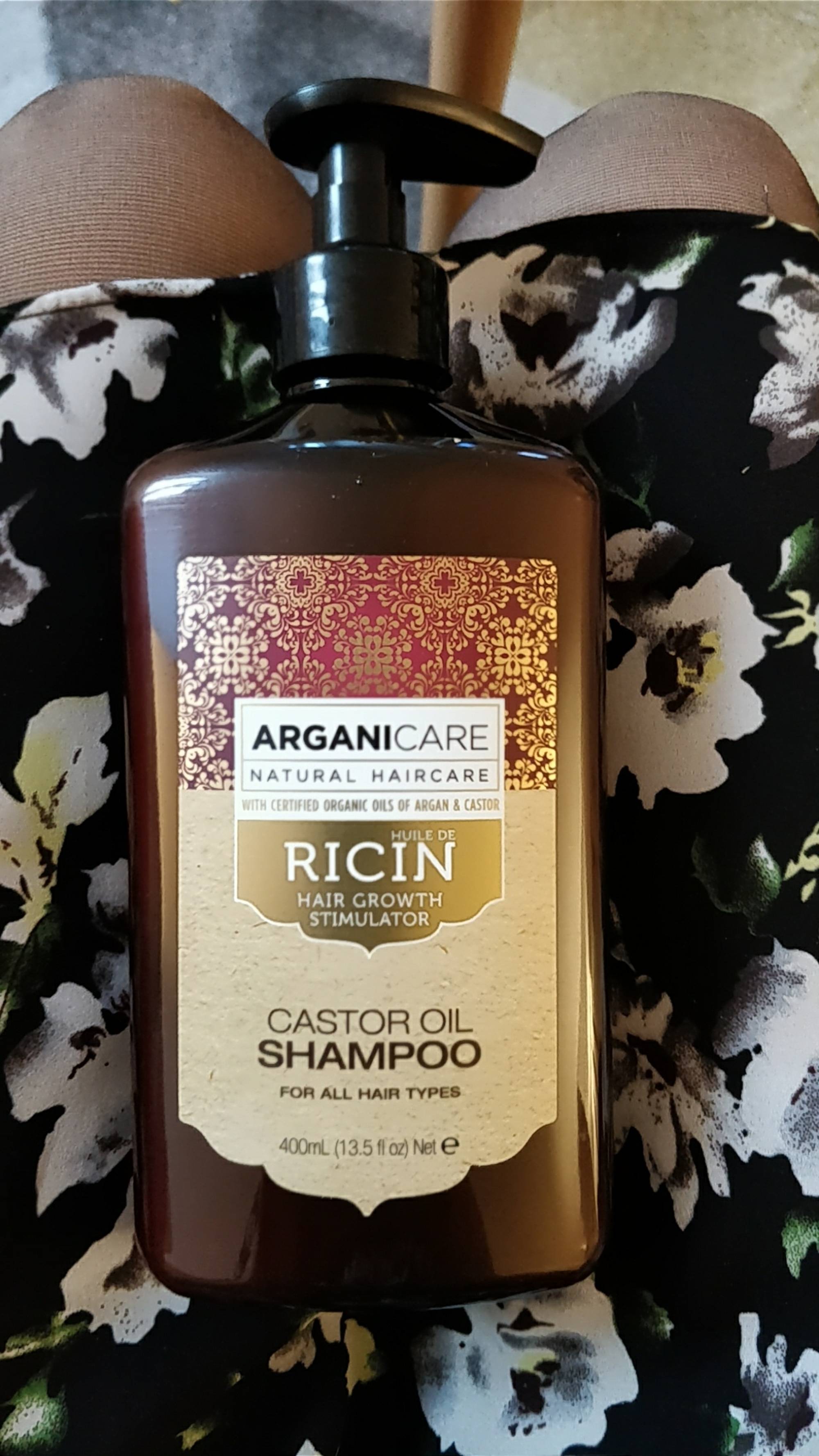 ARGANICARE - Ricin bio - Castor oil shampoo