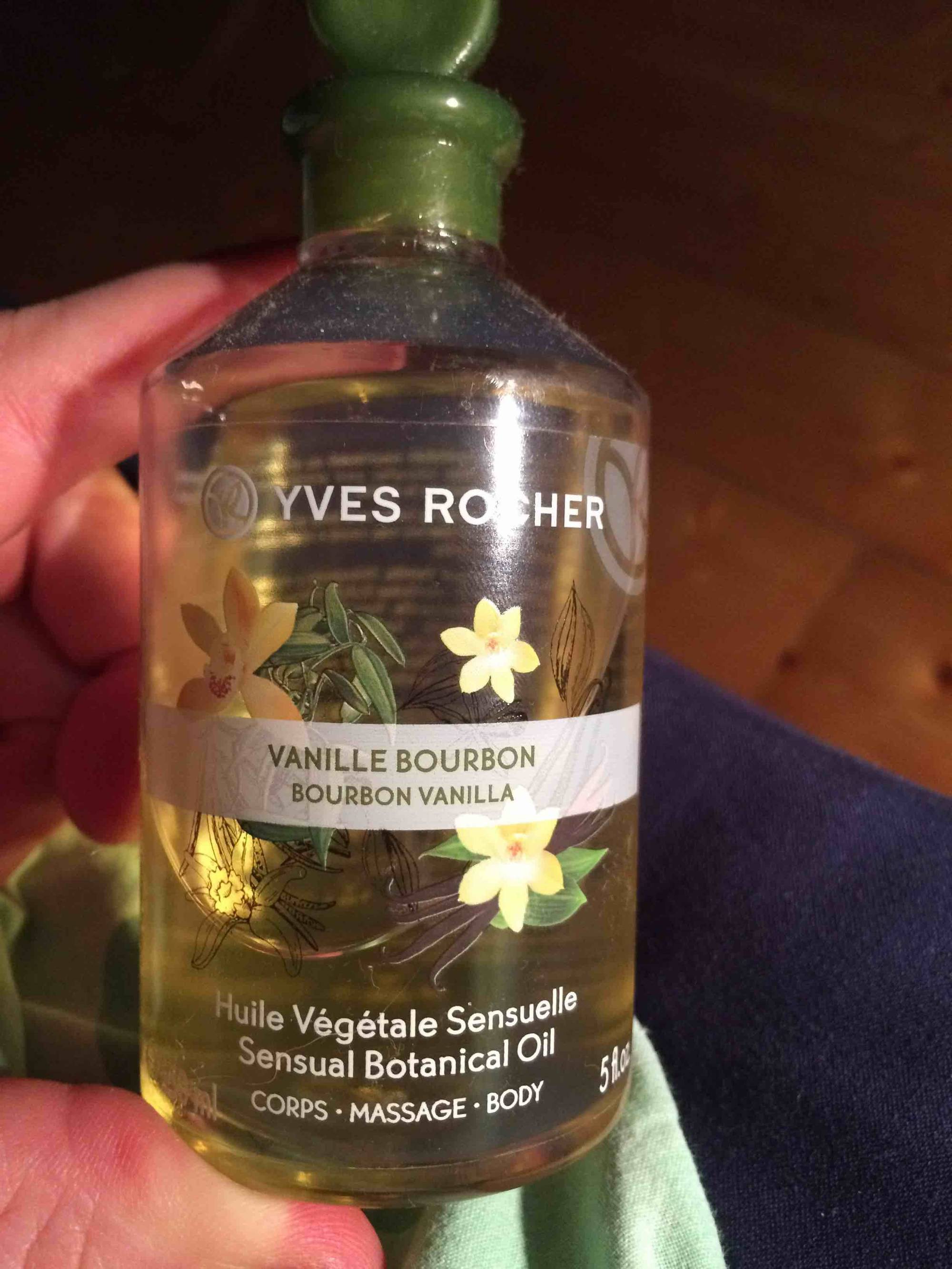 YVES ROCHER - Vanille bourbon - Huile végétale sensuelle