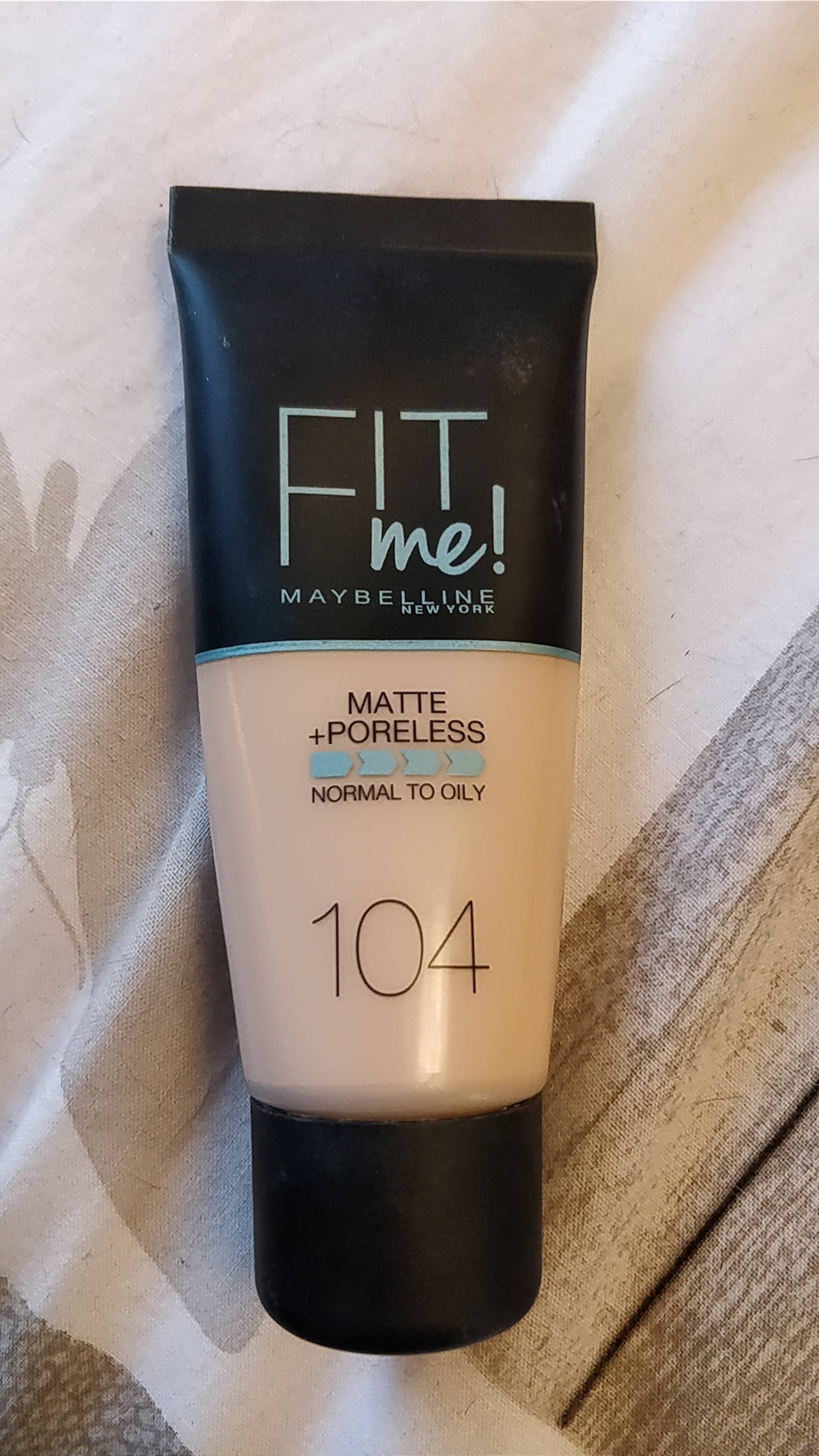 MAYBELLINE - Fit me! - Matte+poreless 104
